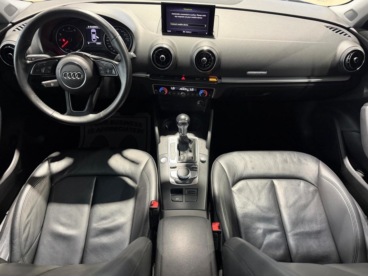 2018 Audi A3 QUATTRO|CLEAN CARFAX|MOONROOF Photo