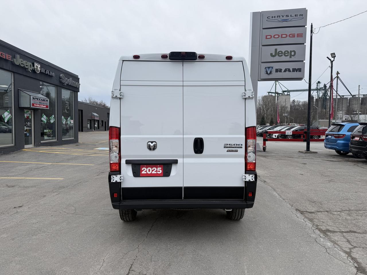 2025 RAM ProMaster Cargo Van Tradesman 2500 High Roof 136  WB w-Pass Seat Photo
