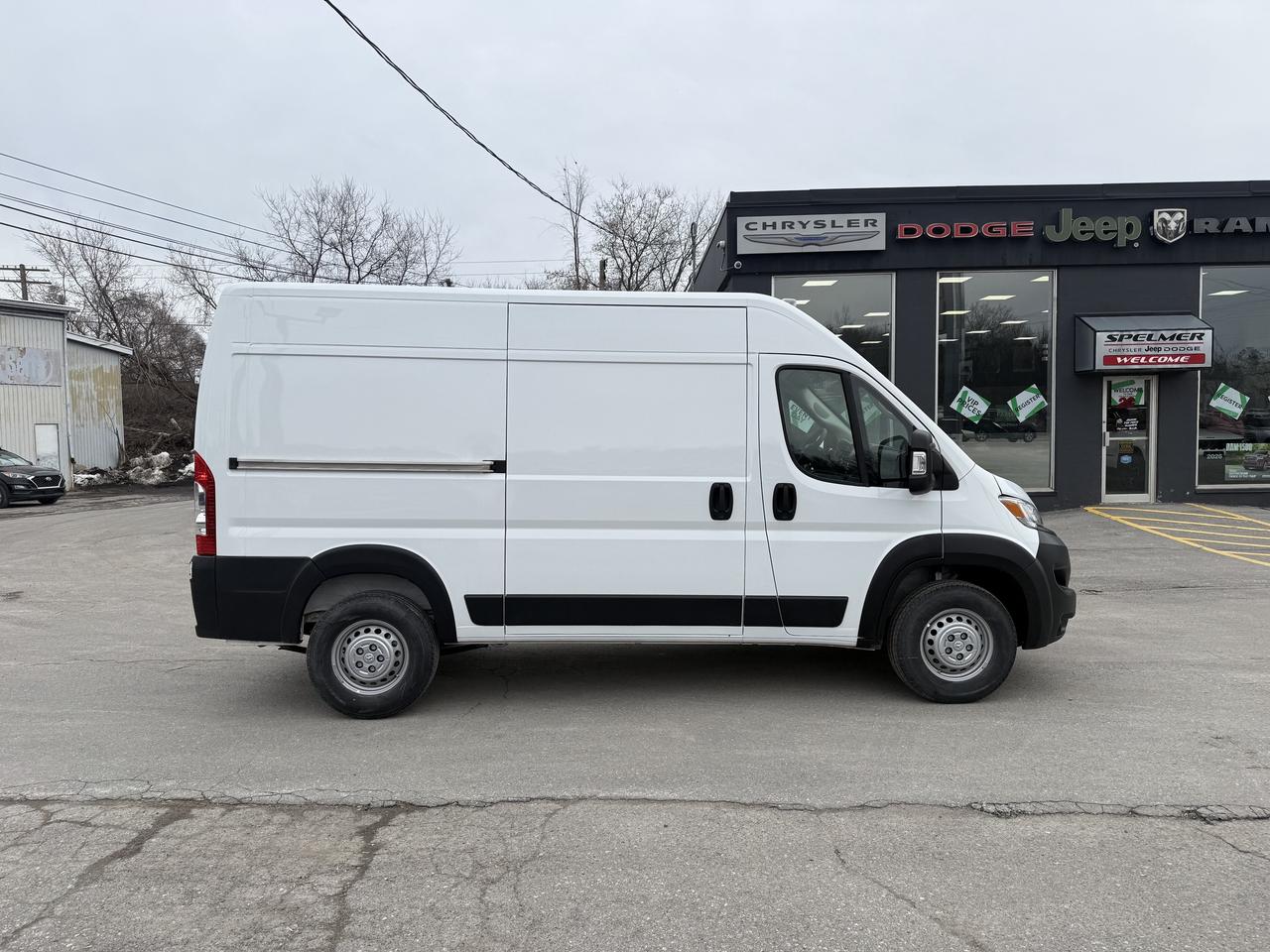 2025 RAM ProMaster Cargo Van Tradesman 2500 High Roof 136  WB w-Pass Seat Photo