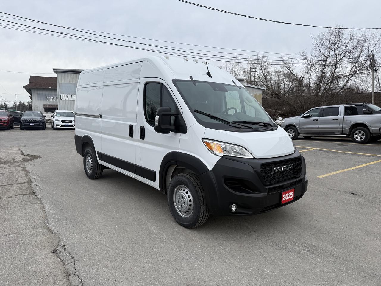 2025 RAM ProMaster Cargo Van Tradesman 2500 High Roof 136  WB w-Pass Seat Photo