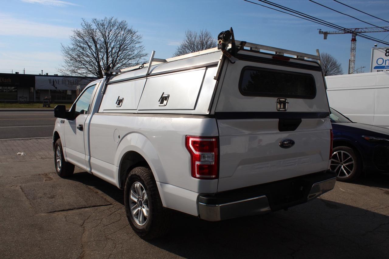 2019 Ford F-150 XLT Reg Cab 8ft Box Ladder Rack Matching Cap Photo