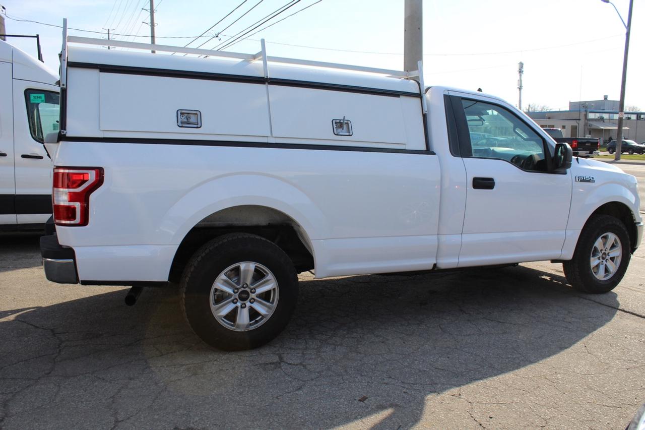 2019 Ford F-150 XLT Reg Cab 8ft Box Ladder Rack Matching Cap Photo