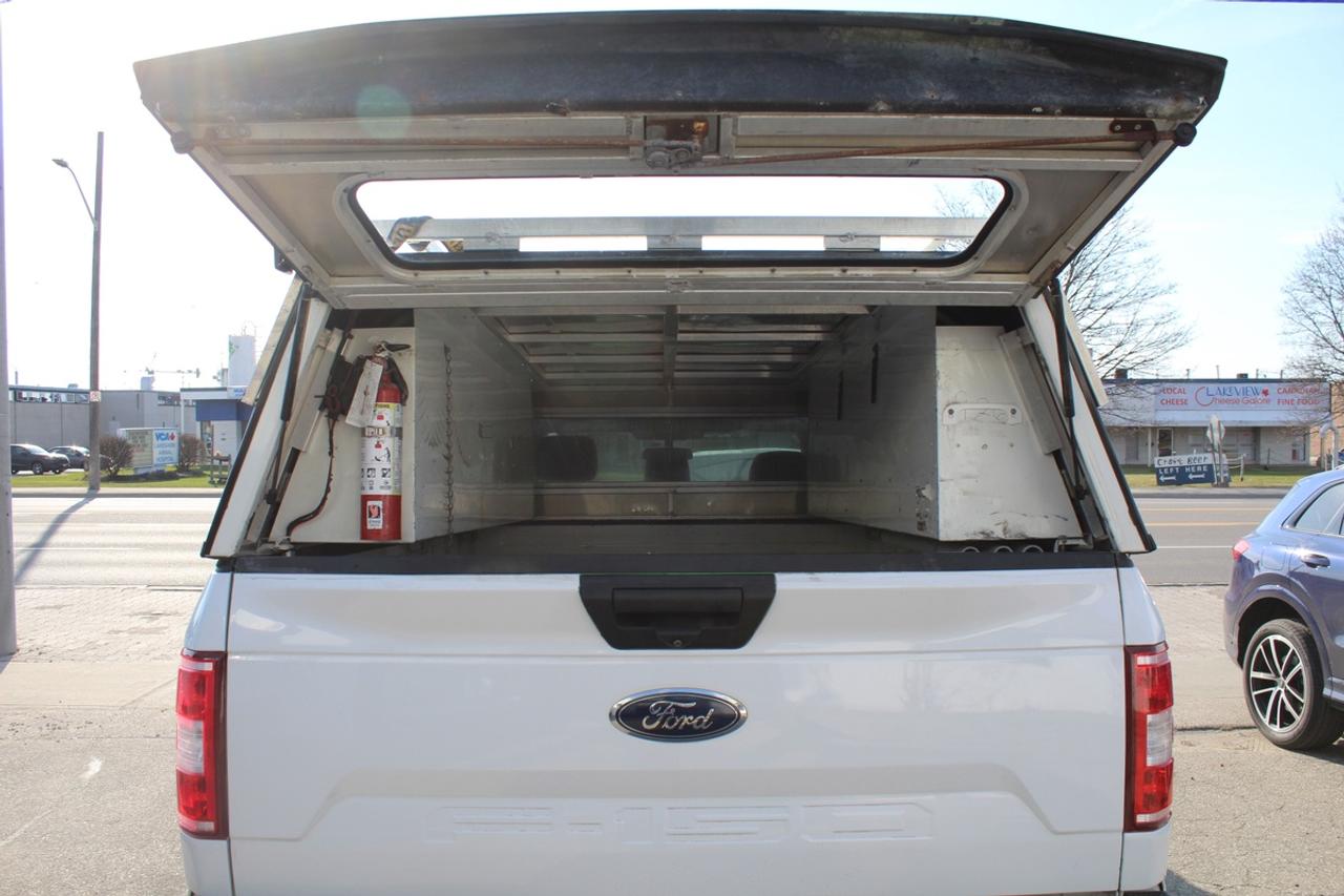 2019 Ford F-150 XLT Reg Cab 8ft Box Ladder Rack Matching Cap Photo