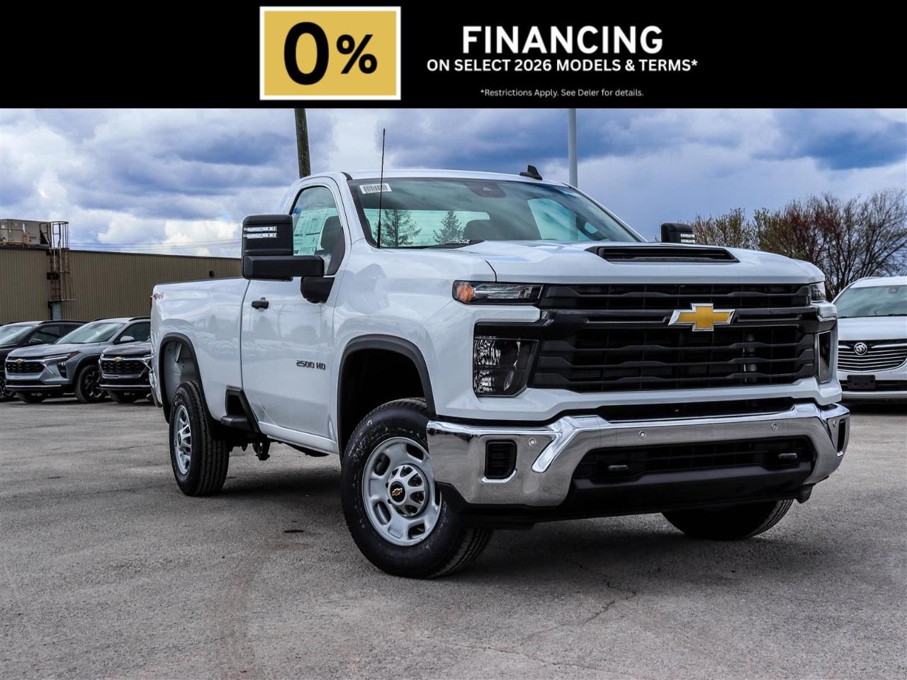 2026 Chevrolet SILVERADO 2500HD 4WD Regular Cab Long Box Work Truck Photo
