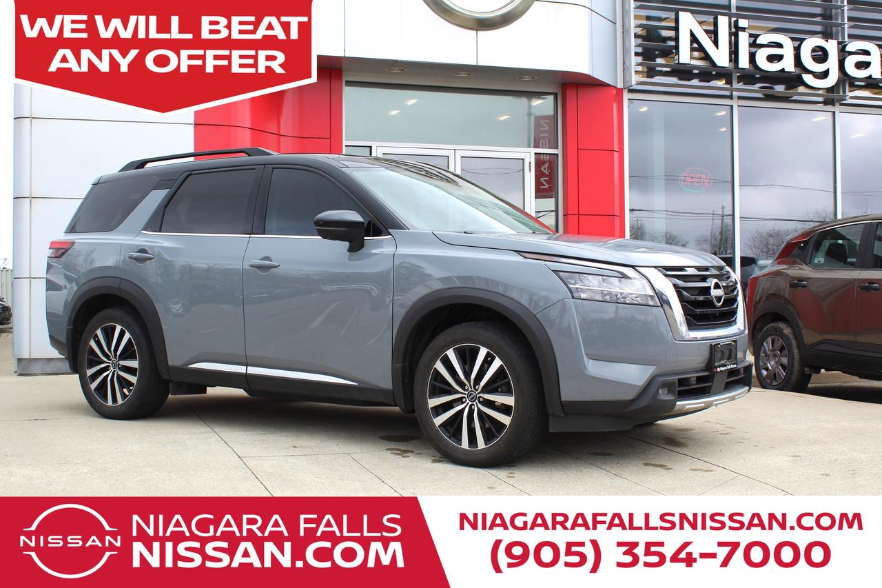 2024 Nissan Pathfinder Platinum Pkg, Chestnut Interior, fully loaded Photo
