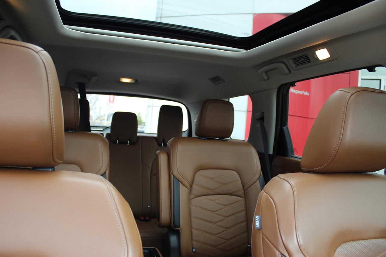 2024 Nissan Pathfinder Platinum Pkg, Chestnut Interior, fully loaded Photo