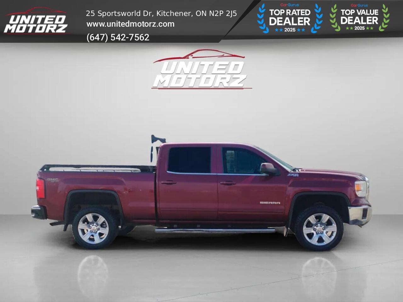 2014 GMC Sierra 1500 SLE Crew Cab 5.3L V8 4WD~NO ACCIDENTS~ Photo3