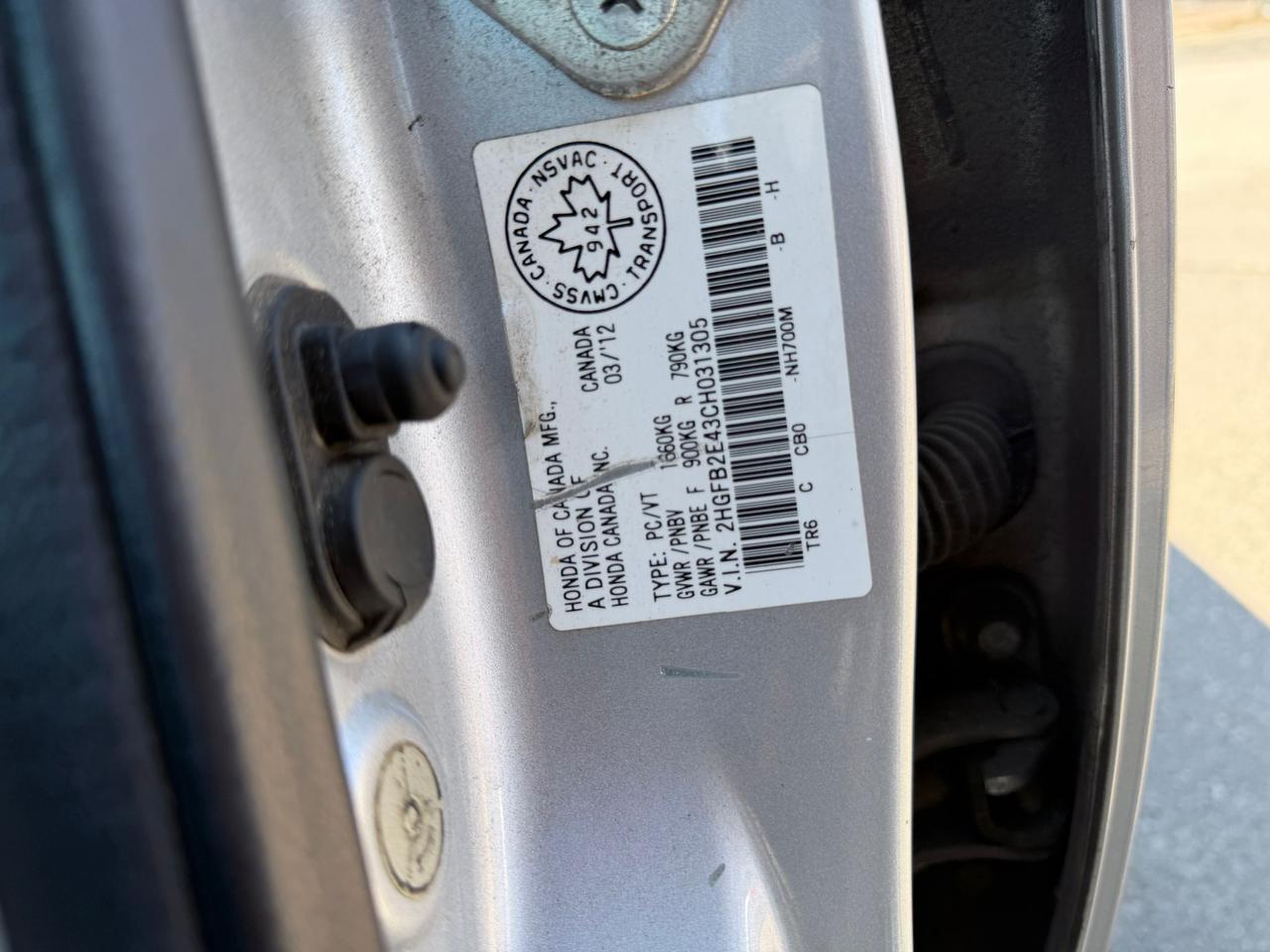 2012 Honda Civic LX Photo