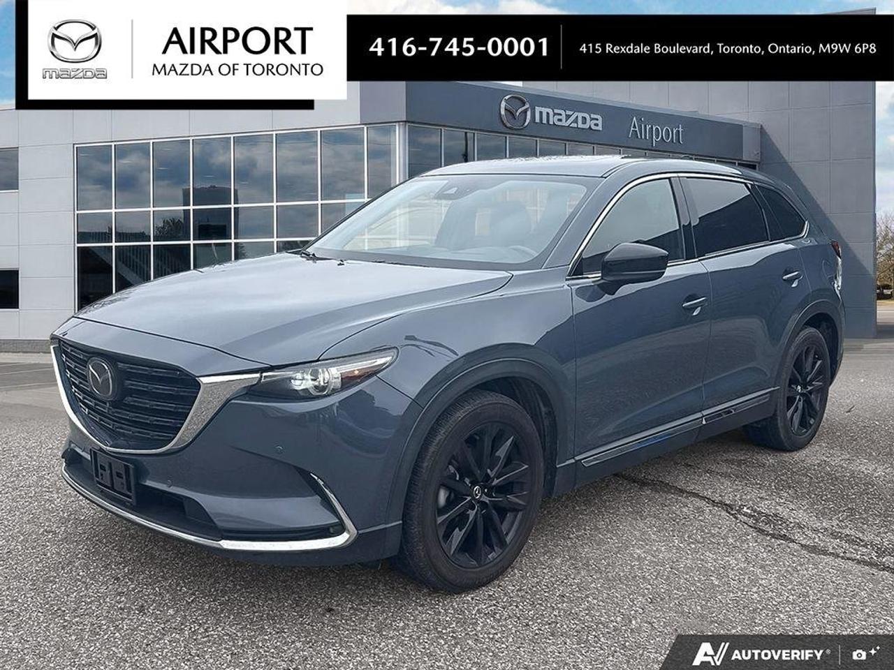 2022 Mazda CX-9 Kuro Edition Polymetal  Red int.  Kuro  $1500 Fina Photo0