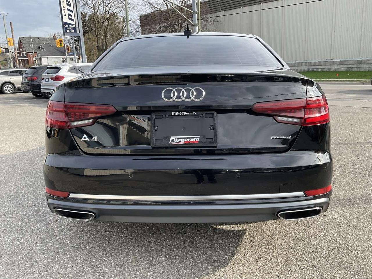 2019 Audi A4 2.0T Progressiv Quattro Sedan - LTHR! NAV! 360 CAM! BSM! SUNROOF! Photo