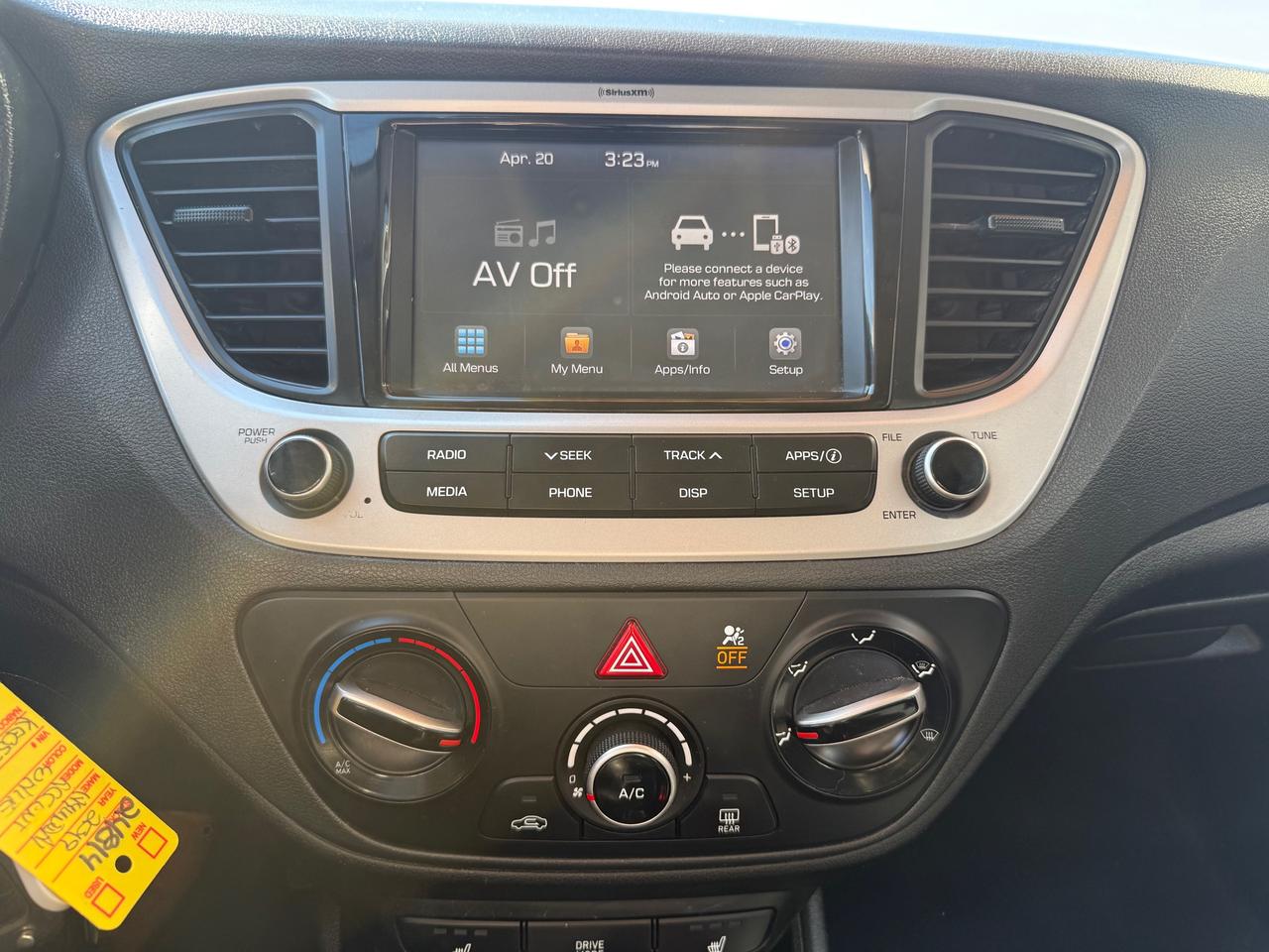 2019 Hyundai Accent Preferred (A6) 4dr Hatchback Photo
