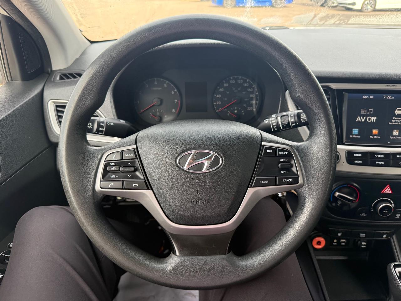 2019 Hyundai Accent Preferred (A6) 4dr Hatchback Photo