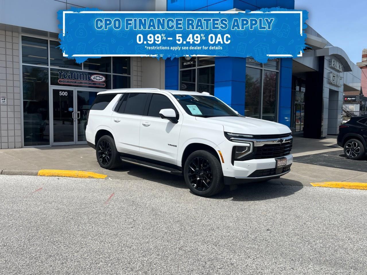 2025 Chevrolet Tahoe LS CPO RATES @ 3.99%-5.49% OAC Photo