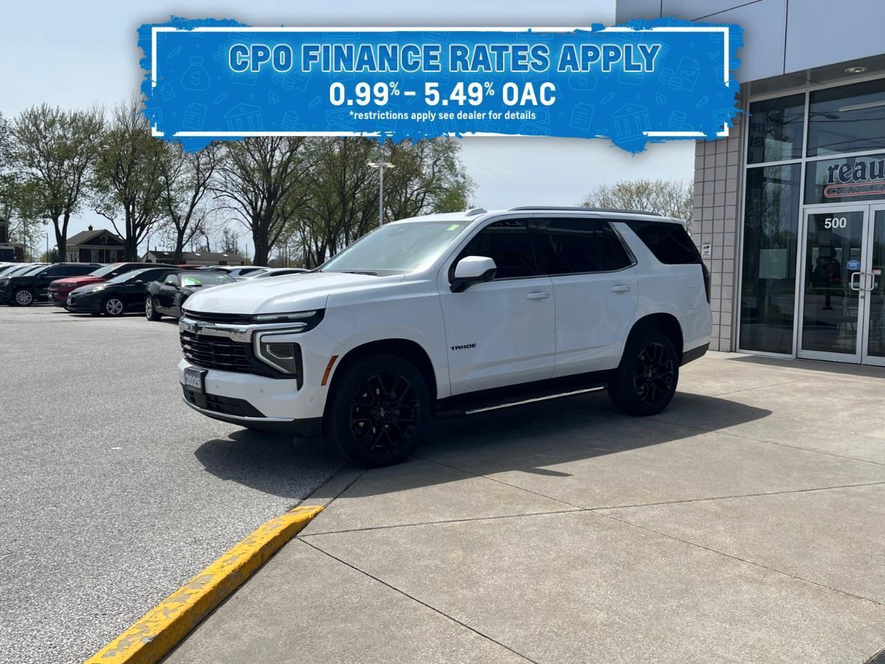 2025 Chevrolet Tahoe LS CPO RATES @ 3.99%-5.49% OAC Photo0