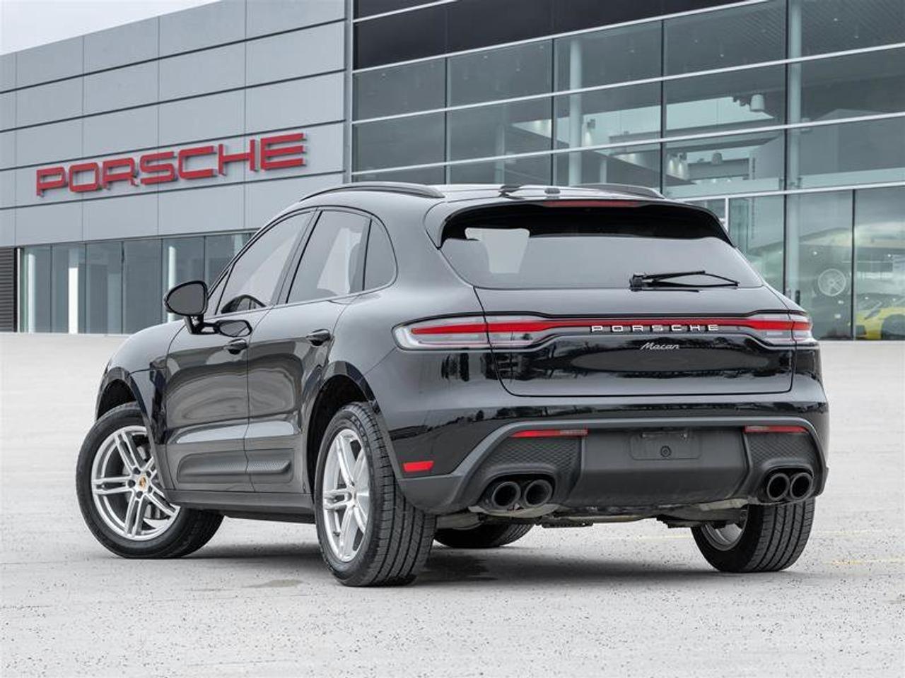2024 Porsche Macan AWD CPO Premium Pkg Plus Sport Tailpipes in Black Photo3