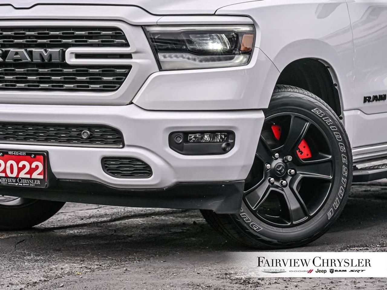 2022 RAM 1500 Sport 4x4 Crew Cab 5'7 Box G/T   3.92 REAR AXLE   CARPLAY   HEATED SEATS   REMOTE START   ALPINE   12 SCREEN Photo