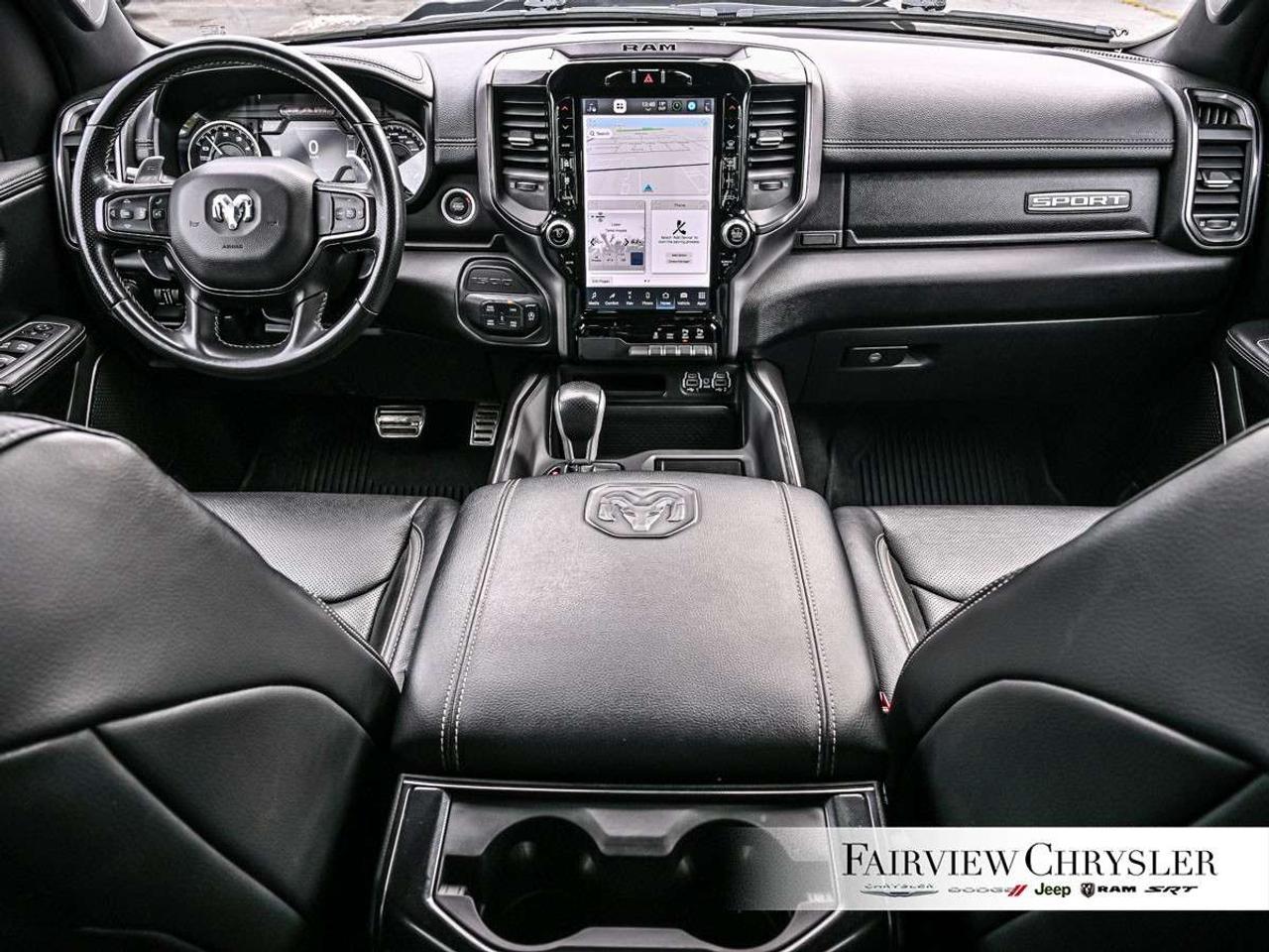 2022 RAM 1500 Sport 4x4 Crew Cab 5'7 Box G/T   3.92 REAR AXLE   CARPLAY   HEATED SEATS   REMOTE START   ALPINE   12 SCREEN Photo