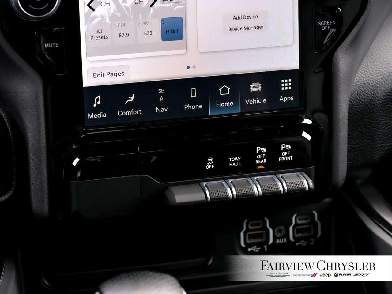 2022 RAM 1500 Sport 4x4 Crew Cab 5'7 Box G/T   3.92 REAR AXLE   CARPLAY   HEATED SEATS   REMOTE START   ALPINE   12 SCREEN Photo