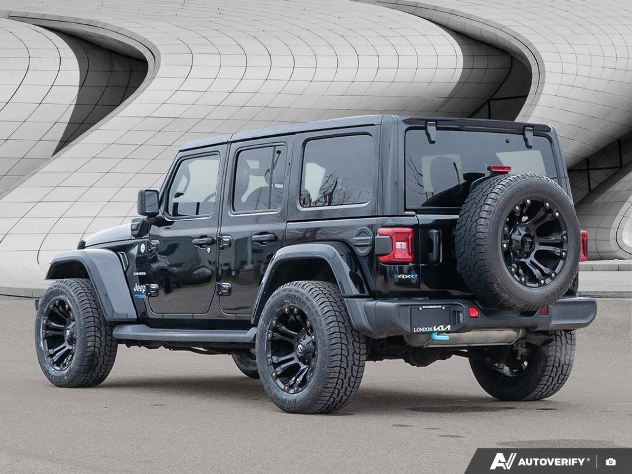 2021 Jeep Wrangler 4xe Unlimited Sahara   4x4   Leather   Push Button   B Photo
