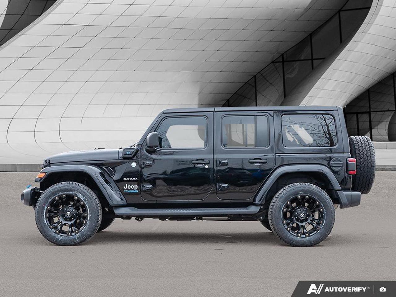 2021 Jeep Wrangler 4xe Unlimited Sahara   4x4   Leather   Push Button   B Photo