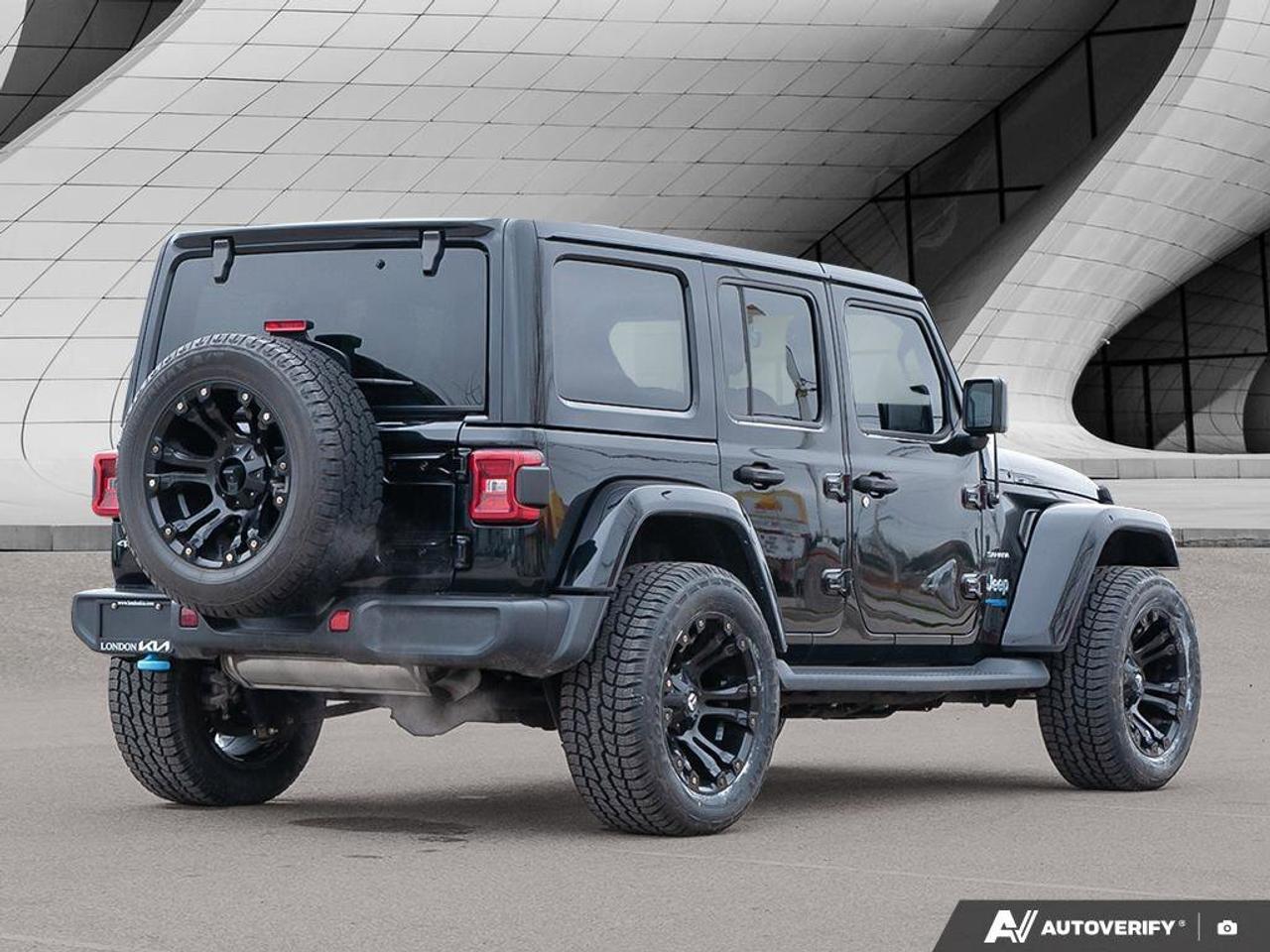 2021 Jeep Wrangler 4xe Unlimited Sahara   4x4   Leather   Push Button   B Photo