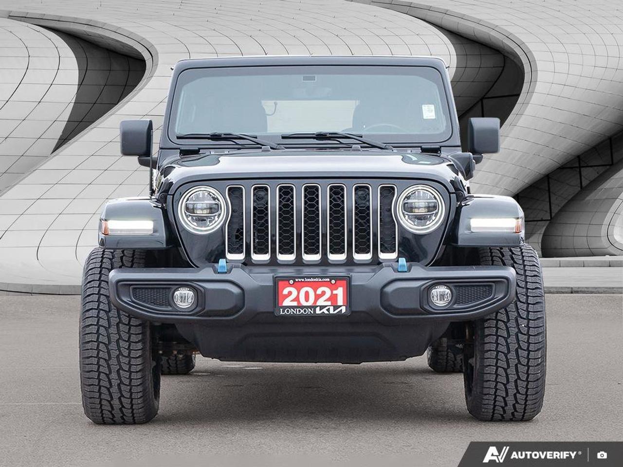 2021 Jeep Wrangler 4xe Unlimited Sahara   4x4   Leather   Push Button   B Photo