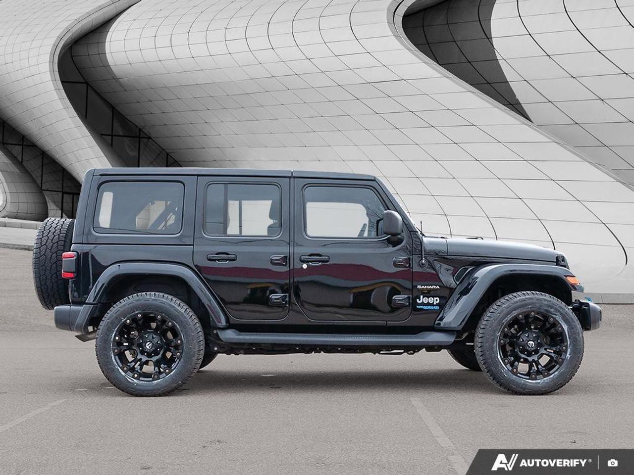 2021 Jeep Wrangler 4xe Unlimited Sahara   4x4   Leather   Push Button   B Photo