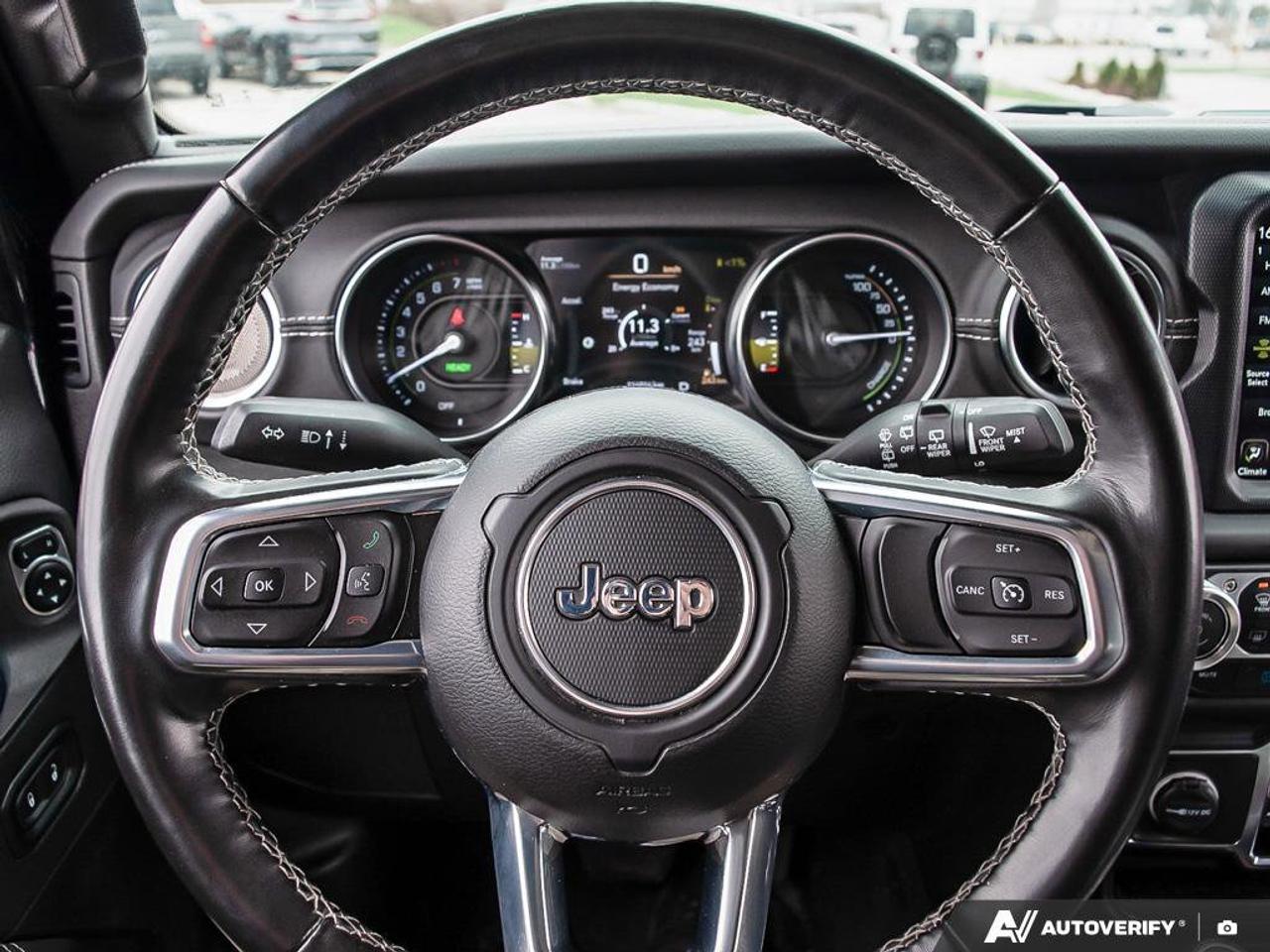 2021 Jeep Wrangler 4xe Unlimited Sahara   4x4   Leather   Push Button   B Photo