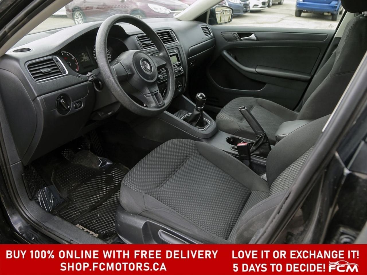 2014 Volkswagen Jetta TRENDLINE ~MANUAL, FULLY CERTIFIED WITH WARRANTY!! Photo