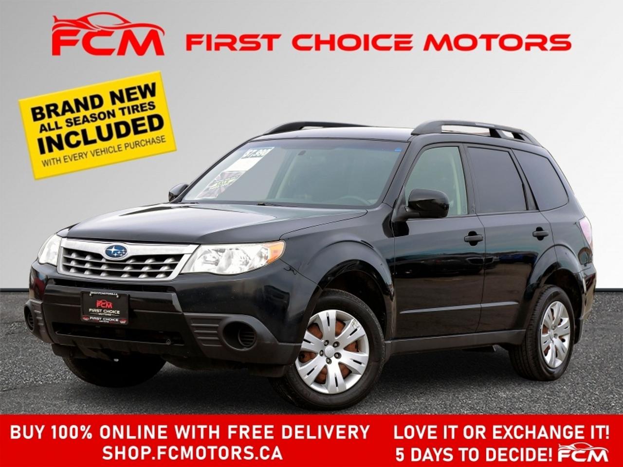 2011 Subaru Forester CONVENIENCE ~AUTOMATIC, FULLY CERTIFIED WITH WARRA Photo