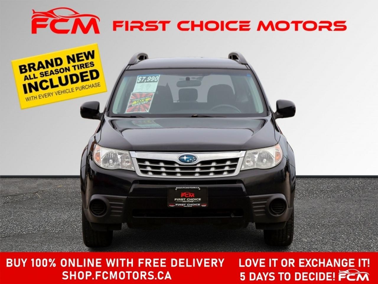 2011 Subaru Forester CONVENIENCE ~AUTOMATIC, FULLY CERTIFIED WITH WARRA Photo