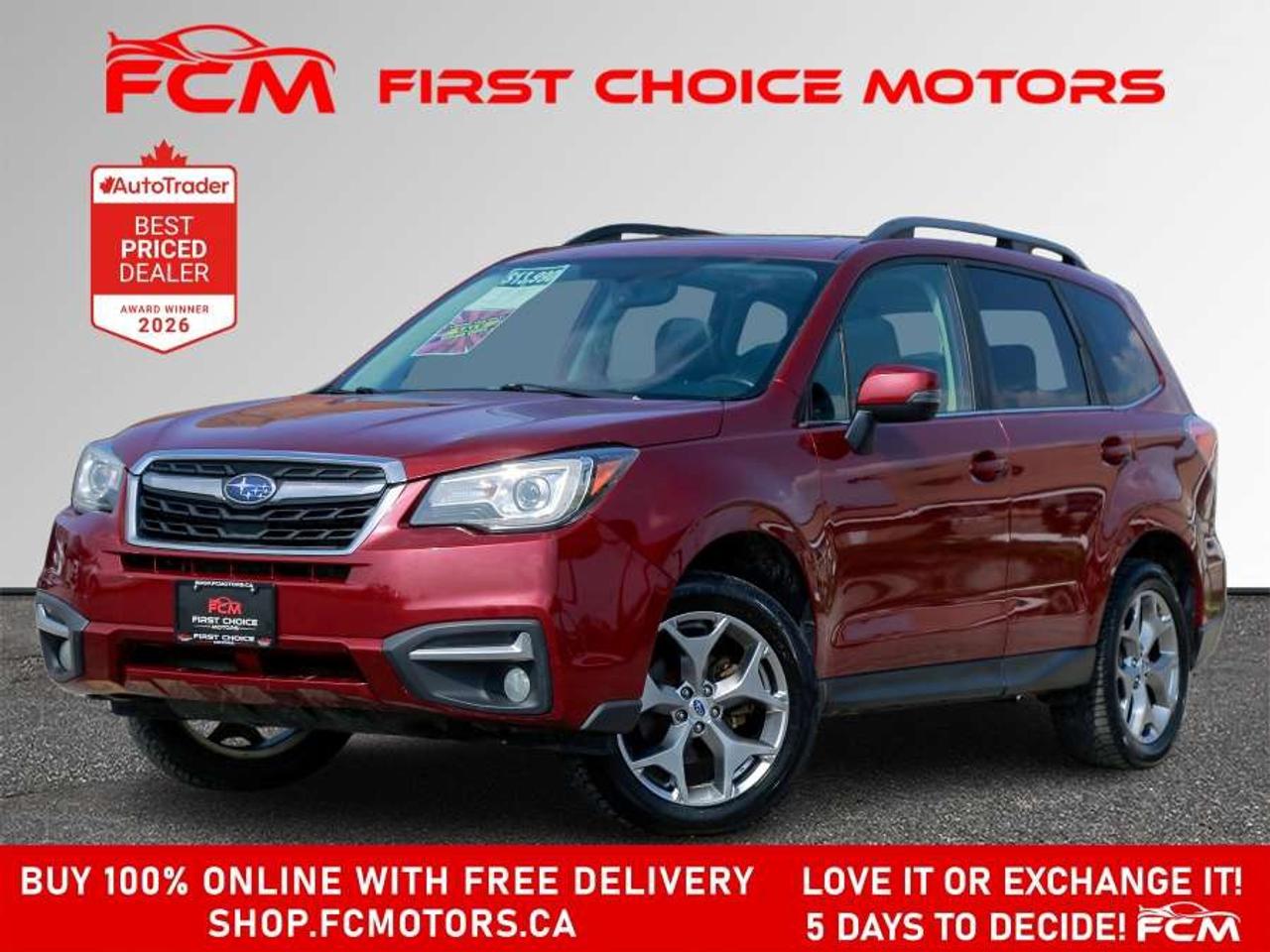 2017 Subaru Forester LIMITED   FULLY CERTIFIED WITH WARRANTY Photo0