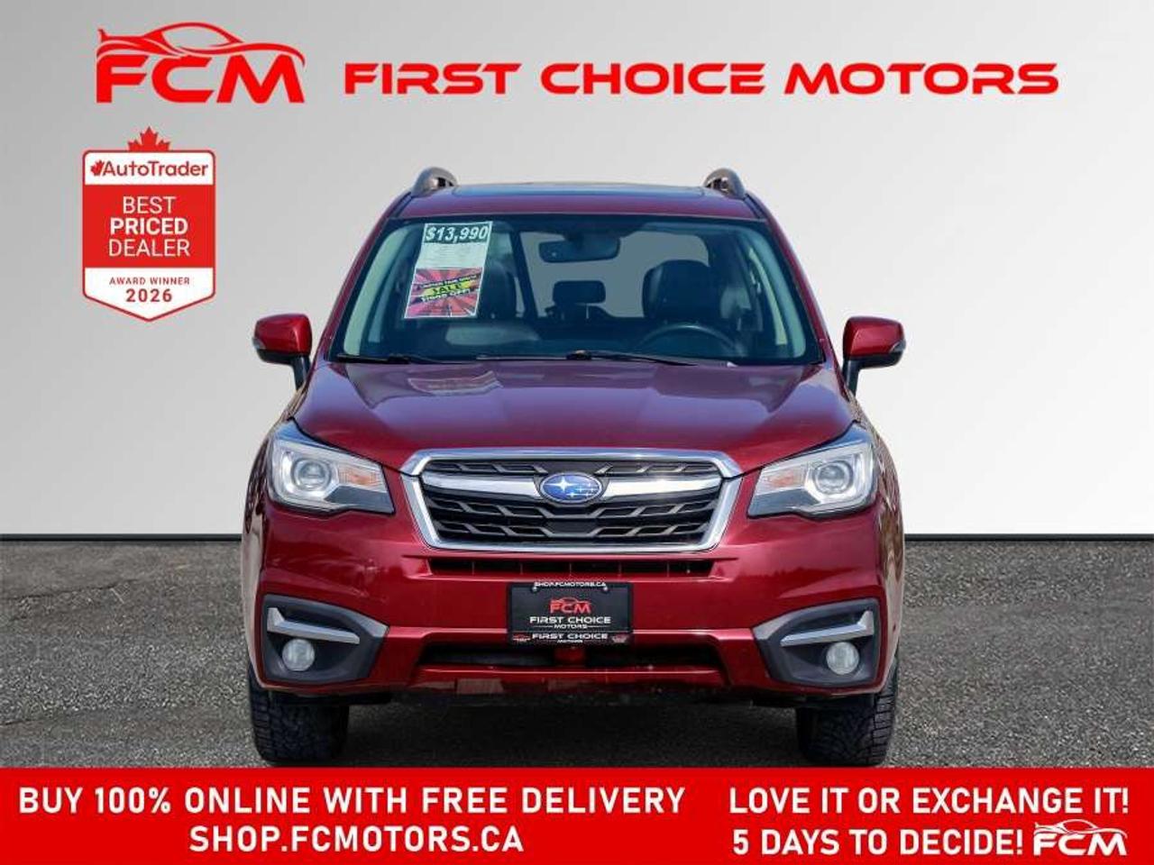 2017 Subaru Forester LIMITED   FULLY CERTIFIED WITH WARRANTY Photo