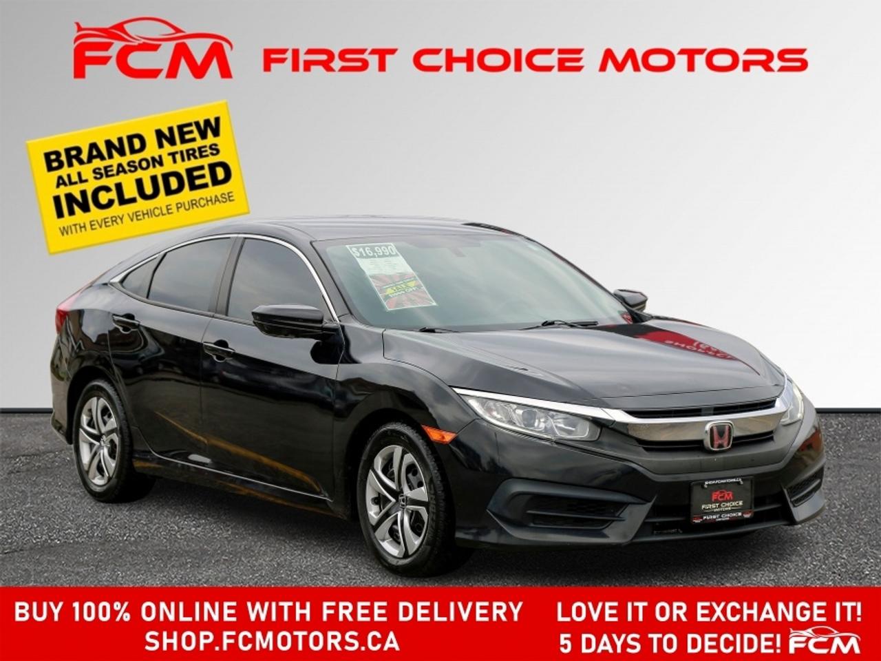 2018 Honda Civic LX ~AUTOMATIC, FULLY CERTIFIED WITH WARRANTY!!!!~ Photo