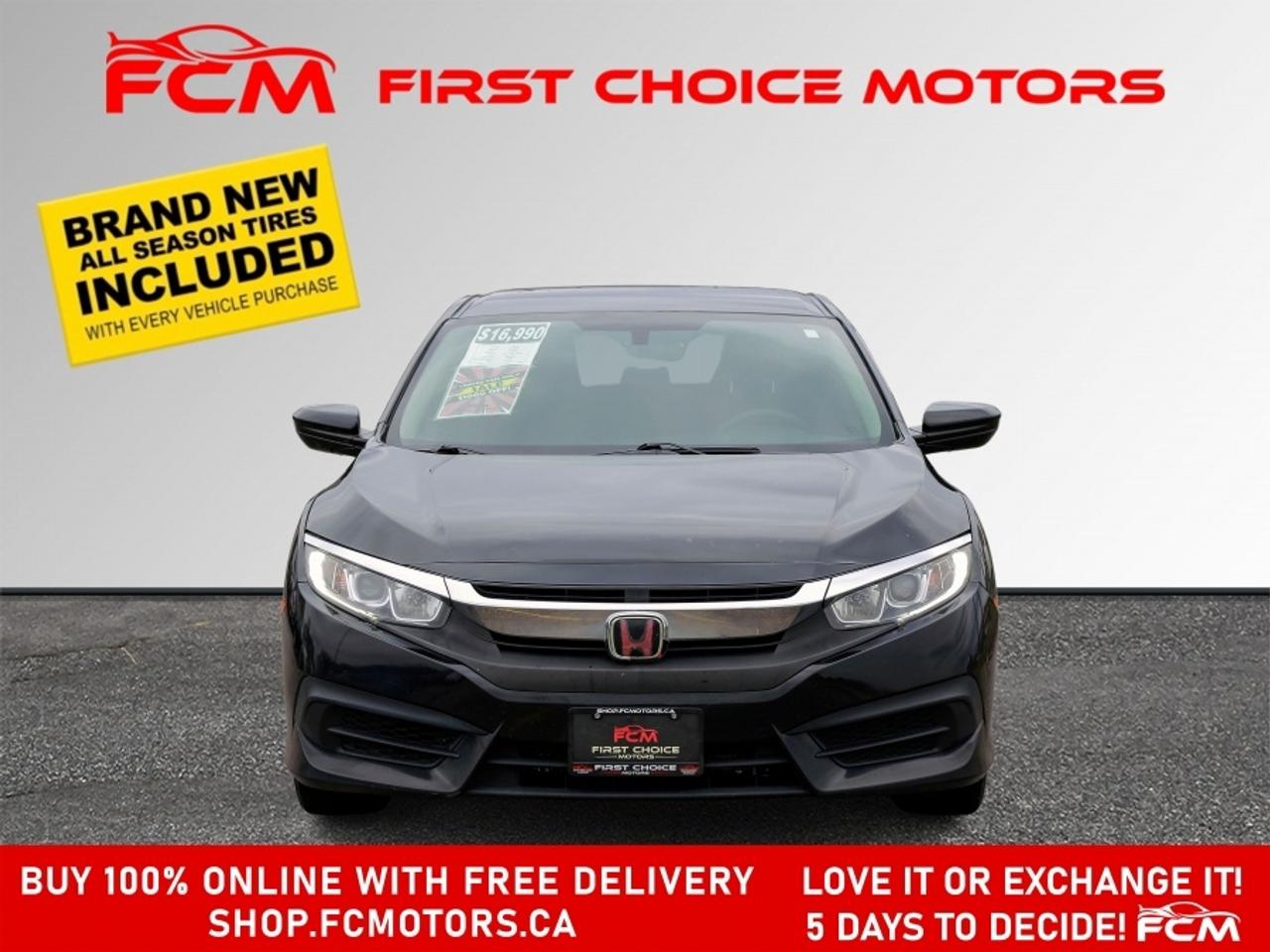 2018 Honda Civic LX ~AUTOMATIC, FULLY CERTIFIED WITH WARRANTY!!!!~ Photo