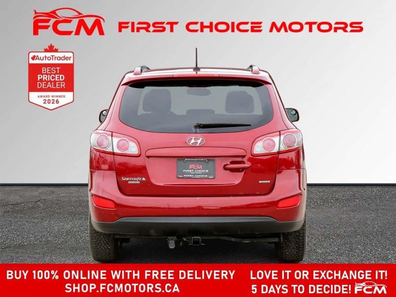 2012 Hyundai Santa Fe GLS AWD   FULLY CERTIFIED WITH WARRANTY Photo