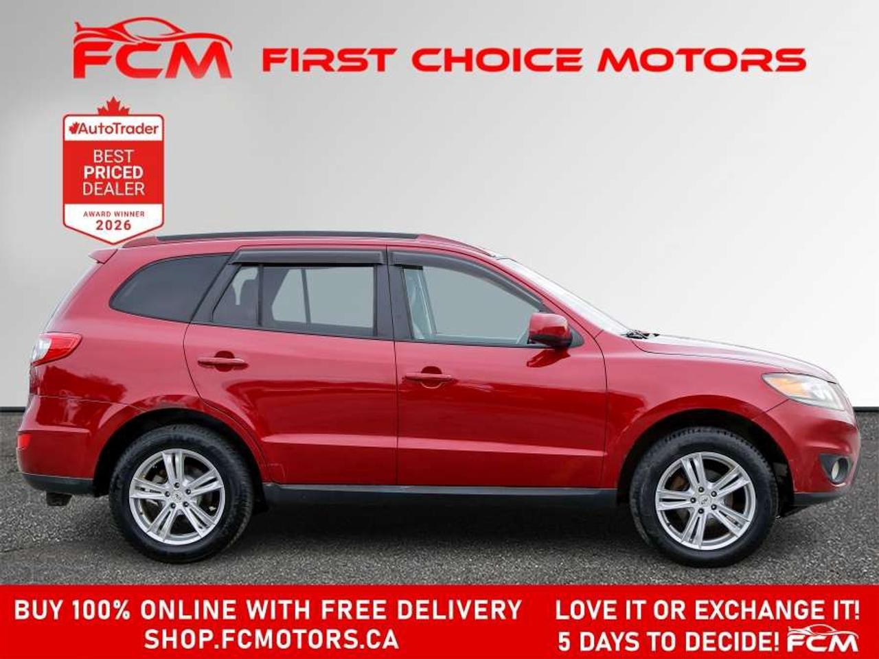 2012 Hyundai Santa Fe GLS AWD   FULLY CERTIFIED WITH WARRANTY Photo