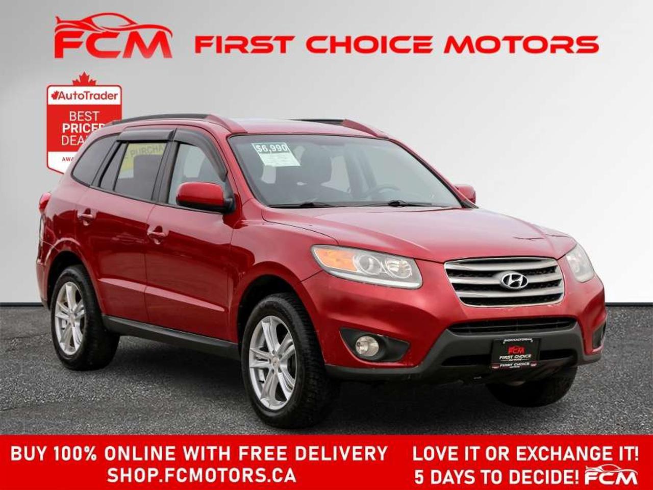 2012 Hyundai Santa Fe GLS AWD   FULLY CERTIFIED WITH WARRANTY Photo
