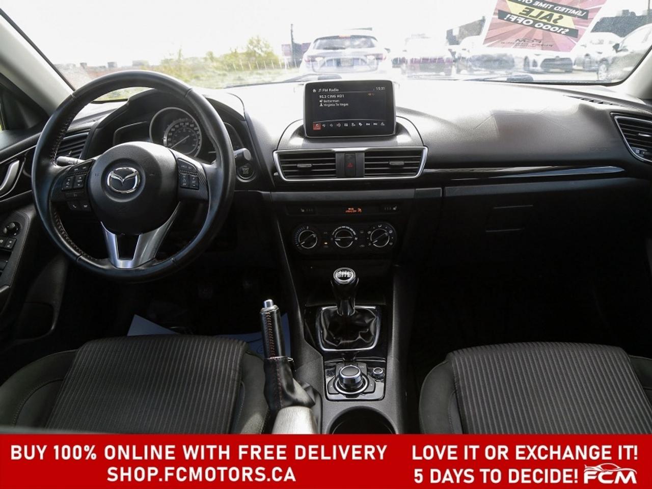 2015 Mazda MAZDA3 GS SKYACTIV ~MANUAL, FULLY CERTIFIED WITH WARRANTY Photo