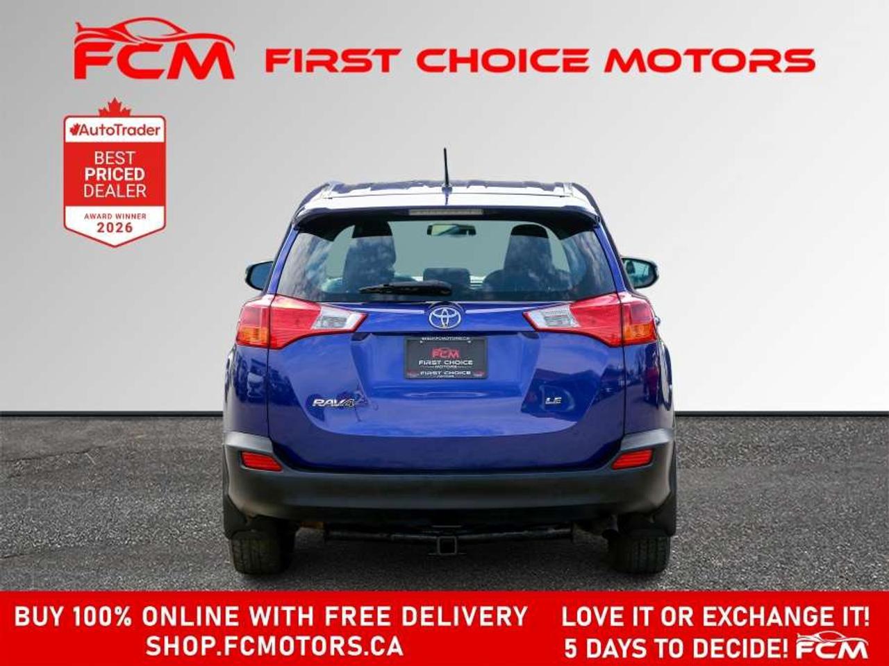 2015 Toyota RAV4 LE   FULLY CERTIFIED WITH WARRANTY Photo