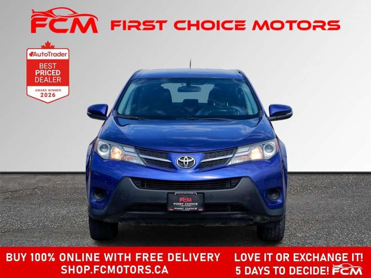 2015 Toyota RAV4 LE   FULLY CERTIFIED WITH WARRANTY Photo
