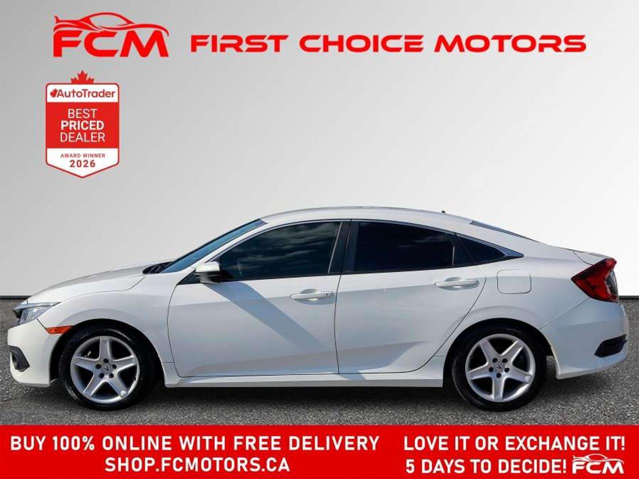 2017 Honda Civic LX   FULLY CERTIFIED WITH WARRANTY Photo