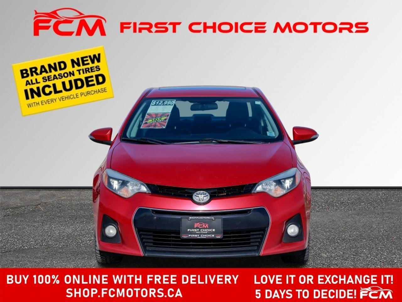 2014 Toyota Corolla S ~AUTOMATIC, FULLY CERTIFIED WITH WARRANTY!!!!~ Photo