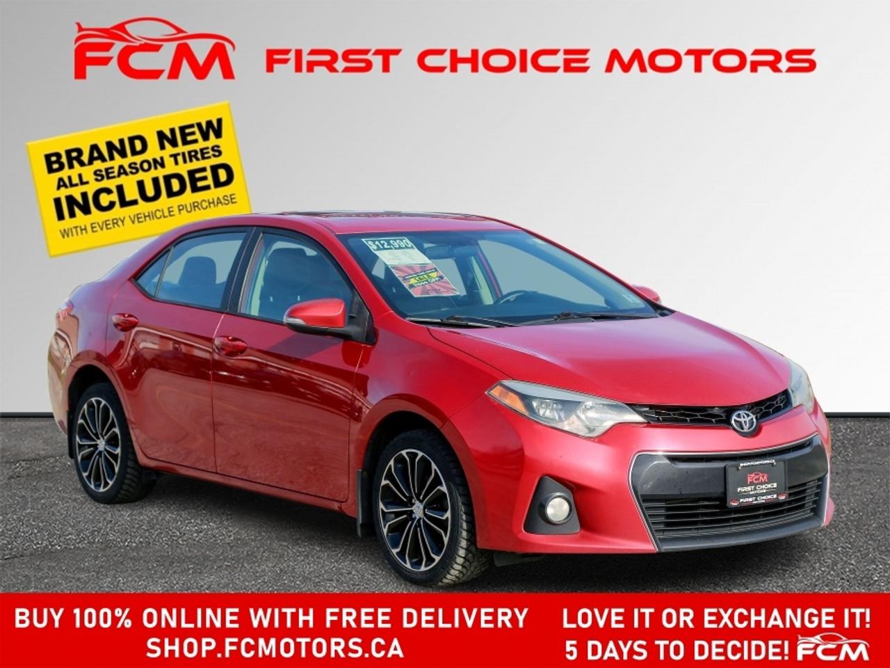 2014 Toyota Corolla S ~AUTOMATIC, FULLY CERTIFIED WITH WARRANTY!!!!~ Photo