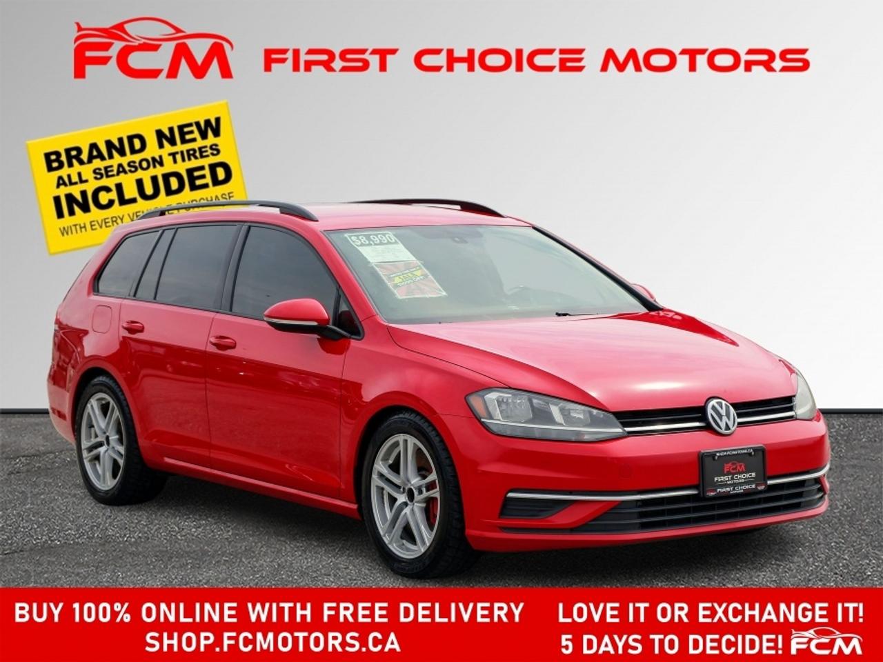 2019 Volkswagen Golf SportWagen 4MOTION ~AUTOMATIC, FULLY CERTIFIED WITH WARRANTY! Photo