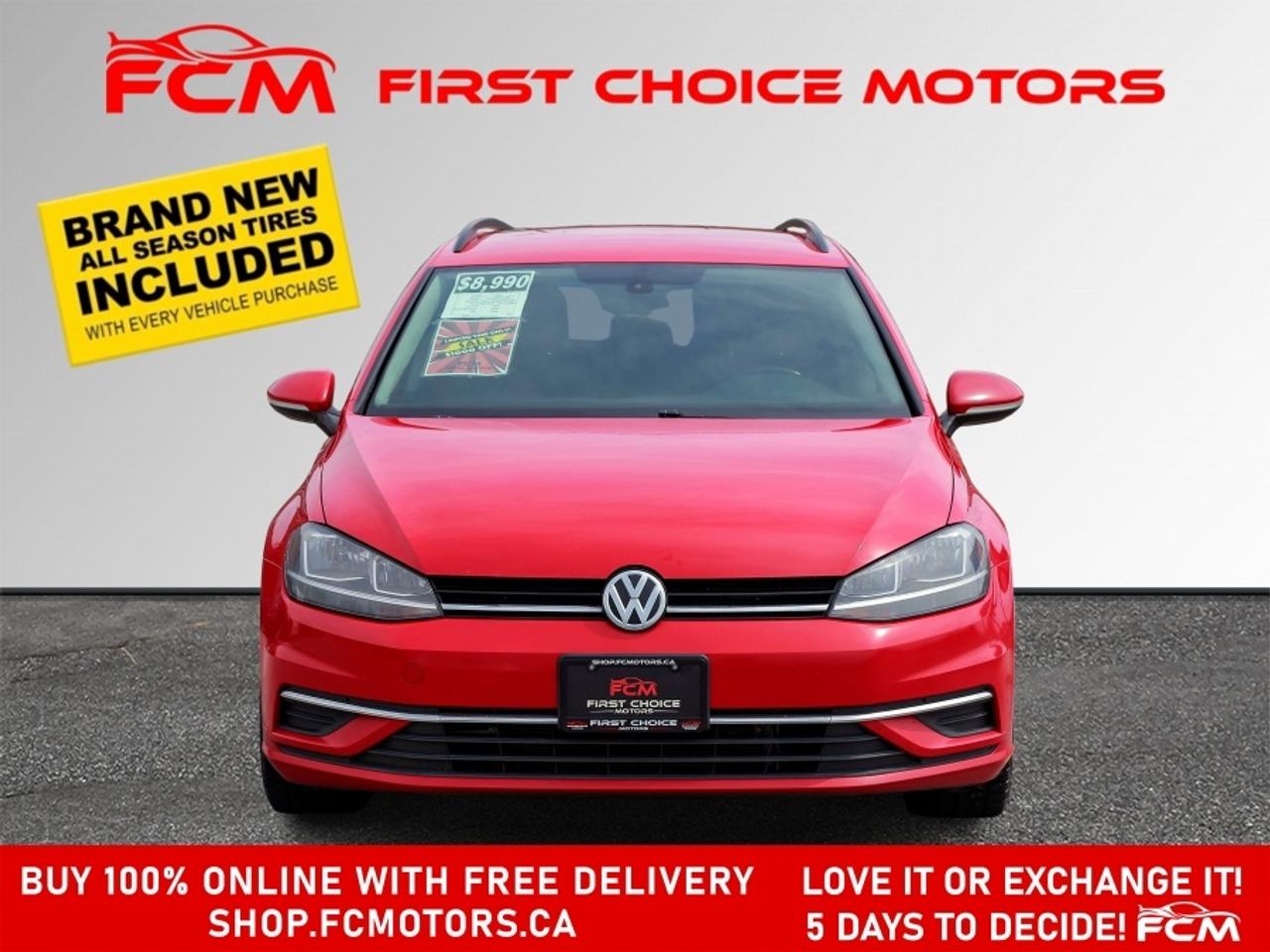 2019 Volkswagen Golf SportWagen 4MOTION ~AUTOMATIC, FULLY CERTIFIED WITH WARRANTY! Photo