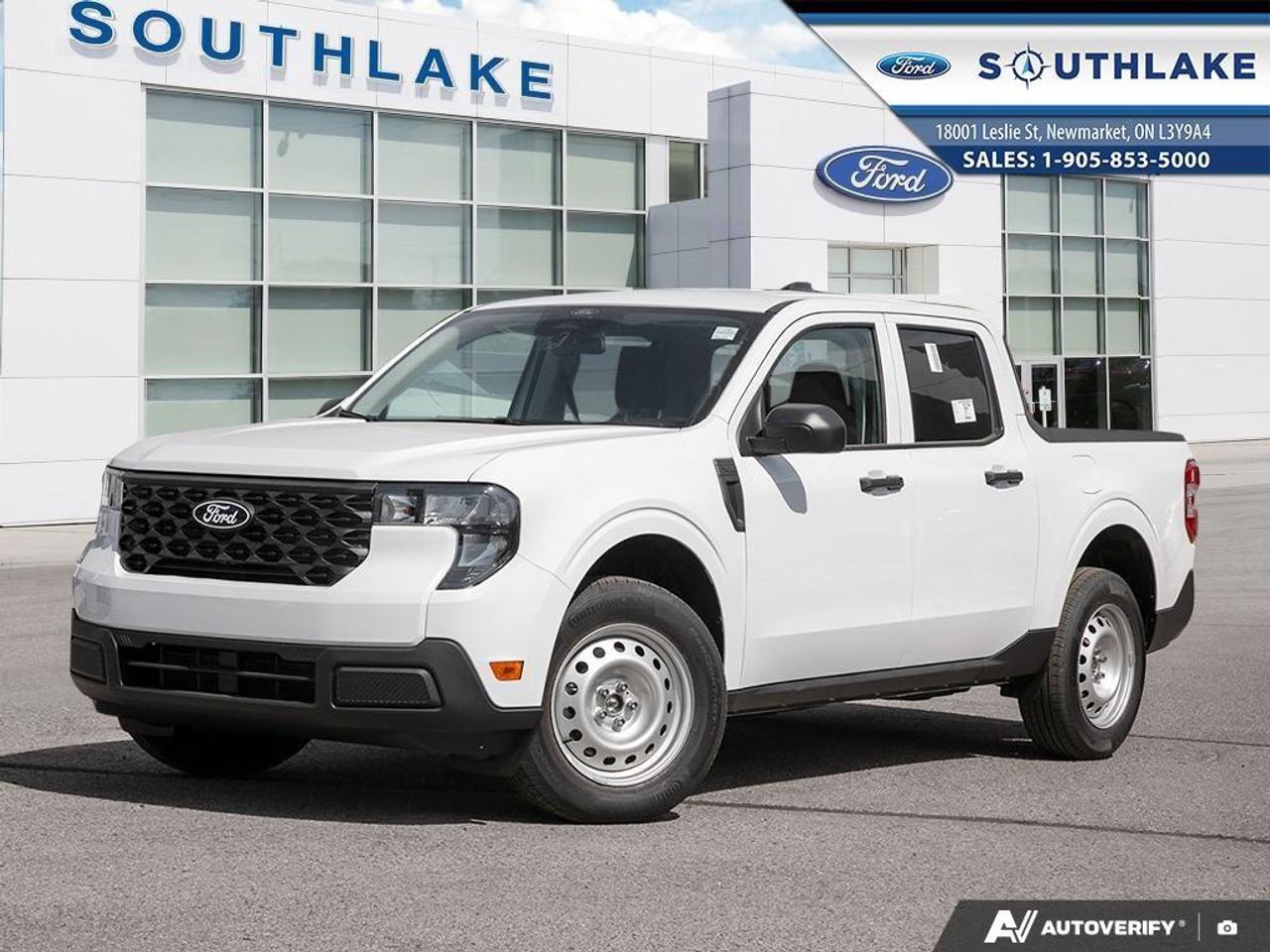 <p>Presenting the 2026 Ford Maverick XL in pristine White, equipped with an All-Wheel Drive (AWD) system for confident handling across various terrains. This SuperCrew pick-up not only offers reliability but is designed for users seeking versatility and style.</p><p>The Maverick XL commands attention with its sturdy truck body, tailored for both urban jungles and countryside adventures. Inside, functionality meets comfort, featuring quality finishes and user-centered design for an enjoyable journey each time you hit the road. </p><p>Stay seamlessly connected and entertained with the SYNC 4 package, which boasts a vibrant 13.2" LCD center display, SiriusXM with 360L, and smart features like wireless phone connection and cloud connectivity. Whether you're using Apple CarPlay or Android Auto, the conversational voice command recognition ensures your focus remains on the drive. With advanced safety and driver assistance options like a backup camera and lane assist, you can trust this vehicle to support you with every bend and turn.</p><p>This vehicle is perfect for those who value modern convenience and robust performance in a dependable new truck. Don't hesitate to reach out to our dealership for further details and make this Ford Maverick XL yours today!</p>