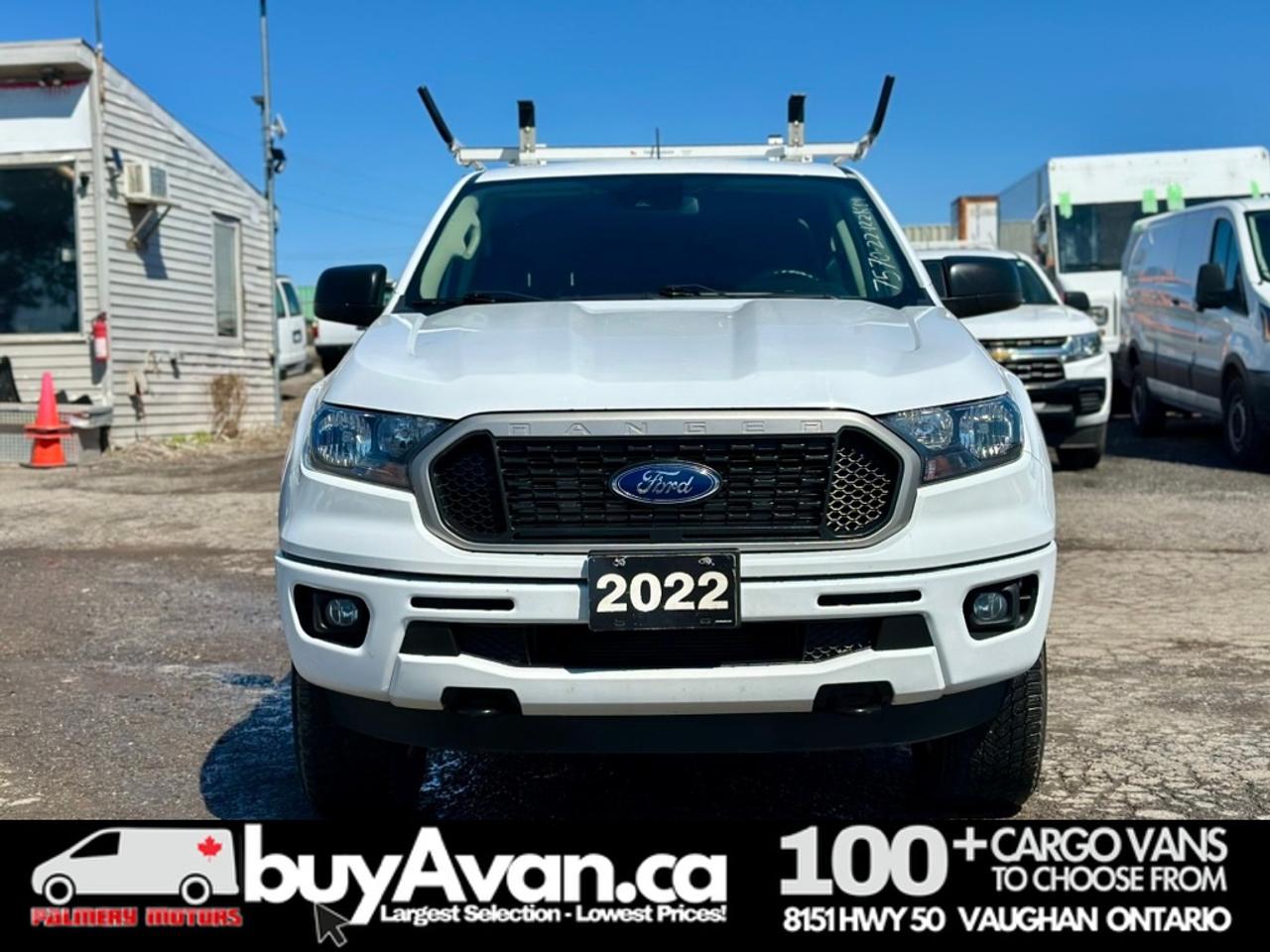 2022 Ford Ranger XLT Crew Cab 4x4 + Cap With Racks *CERTIFIED* Photo