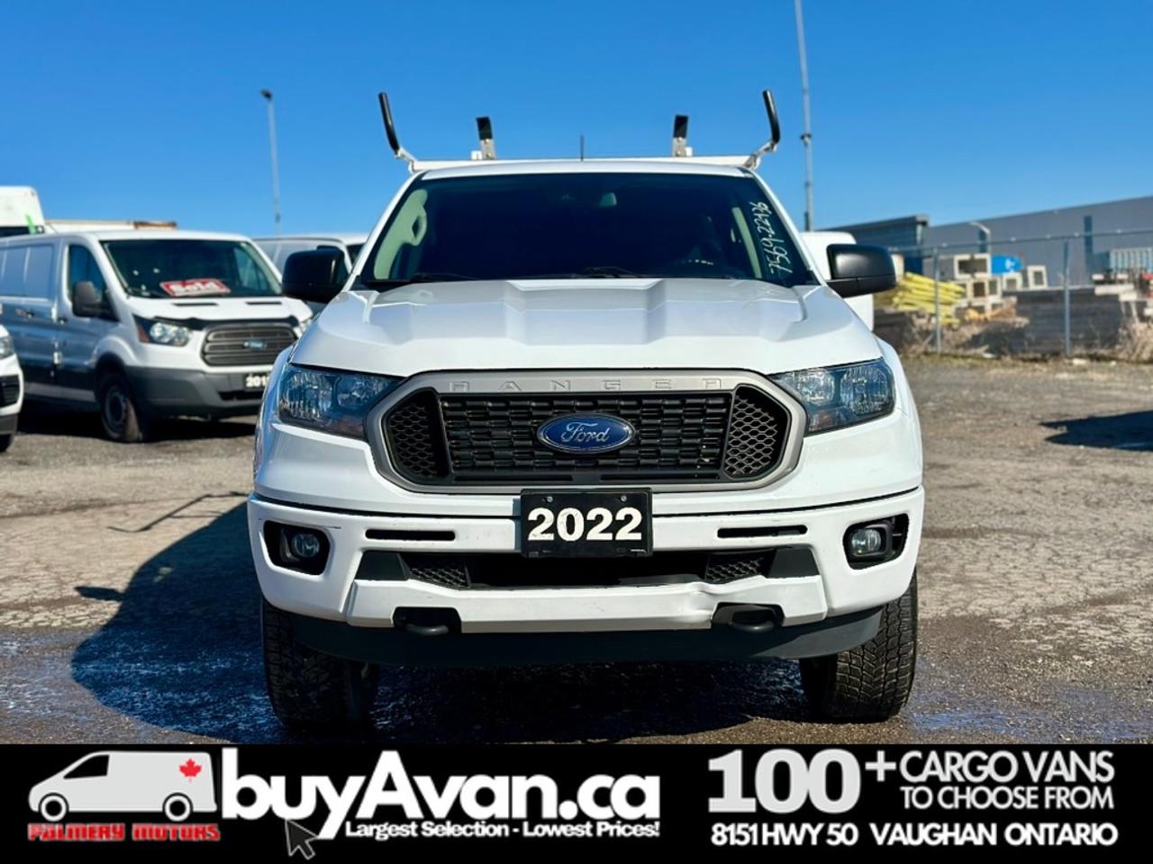 2022 Ford Ranger Ranger XLT Crew Cab 4x4 + Cap W/racks Photo