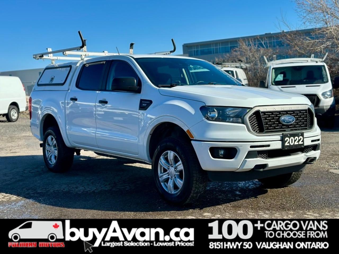 2022 Ford Ranger Ranger XLT Crew Cab 4x4 + Cap W/racks Photo